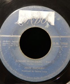 Alternative view of John Zacherle - Dinner With Drac (7") (Near Mint (NM or M-))