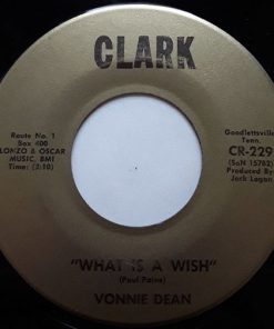 Alternative view of Vonnie Dean - Thinking It Over / What Is A Wish (7", Single) (Very Good Plus (VG+))