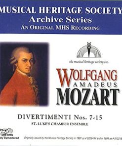 St. Luke's Chamber Ensemble - Wolfgang Amadeus Mozart Divertimenti Nos. 7 to 15 (3xCD, Album) (Near Mint (NM or M-))