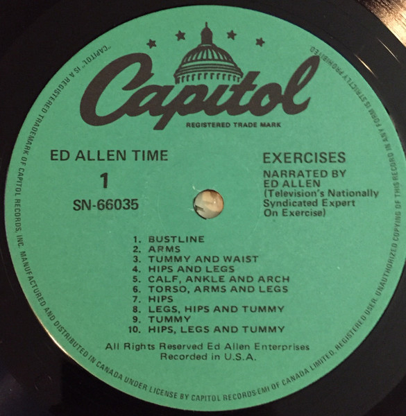 Ed Allen (5) - It's Ed Allen Time (LP, Mono, RE) (Mint (M)) - Image 2