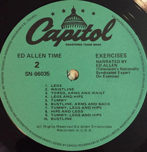 Ed Allen (5) - It's Ed Allen Time (LP, Mono, RE) (Mint (M)) - Image 3