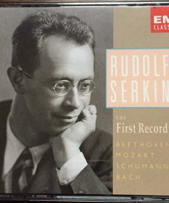 Rudolf Serkin - Ludwig van Beethoven, Wolfgang Amadeus Mozart, Robert Schumann, Johann Sebastian Bach - The First Recordings (2xCD, Comp, Mono) (Near Mint (NM or M-))