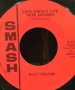 Alternative view of Billy Deaton - I'd Rather Not Know / Love Doesn't Live Here Anymore (7") (Very Good Plus (VG+))