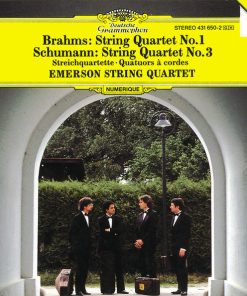 Johannes Brahms / Robert Schumann – Emerson String Quartet - String Quartet No. 1 / String Quartet No. 3 (Streichquartette = Quatuors À Cordes) (CD, PDO) (Near Mint (NM or M-))