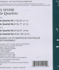 Alternative view of Louis Spohr / Academy Of St. Martin-in-the-Fields Chamber Ensemble - Double Quartets (2xCD, Comp) (Near Mint (NM or M-))