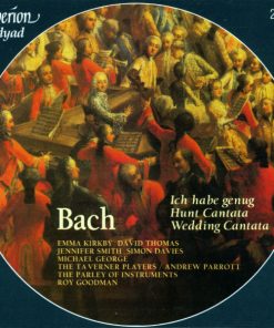 Johann Sebastian Bach / Emma Kirkby • David Thomas (9) • Jennifer Smith (3) • Simon Davies (3) • Michael George (3) • Taverner Players • Andrew Parrott • The Parley Of Instruments • Roy Goodman - Ich Habe Genug - Hunt Cantata & Wedding Cantata (2xCD, Album) (Near Mint (NM or M-))