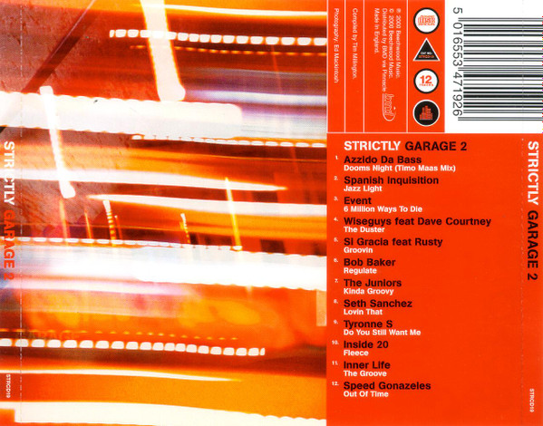 Various - Strictly Garage 2 (CD, Comp) (Mint (M)) - Image 2