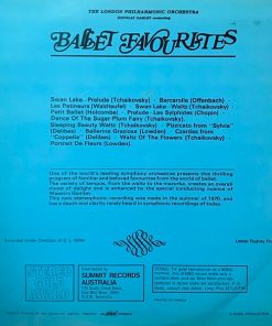 Alternative view of London Philharmonic Orchestra, Douglas Gamley - Ballet Favourites (LP, Album) (Mint (M))