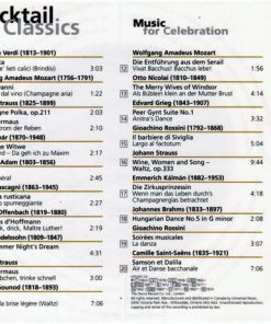 Alternative view of Various - Cocktail Classics - Music For Celebration (CD, Comp) (Near Mint (NM or M-))