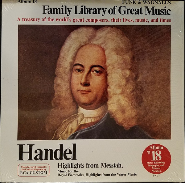 Georg Friedrich Händel - Highlights From Messiah (LP, Album, Comp) (Mint (M))