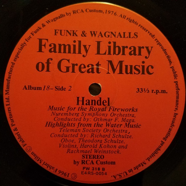 Georg Friedrich Händel - Highlights From Messiah (LP, Album, Comp) (Mint (M)) - Image 4