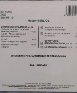 Alternative view of Hector Berlioz - Orchestre Philharmonique De Strasbourg, Alain Lombard - Symphonie Fantastique (CD, Comp, RE) (Near Mint (NM or M-))