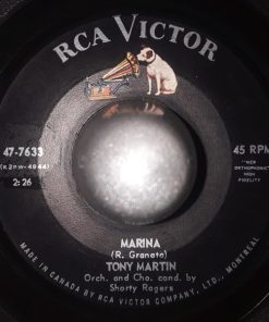 Alternative view of Tony Martin (3) - I'll Take Romance / Marina (7", Single) (Very Good Plus (VG+))