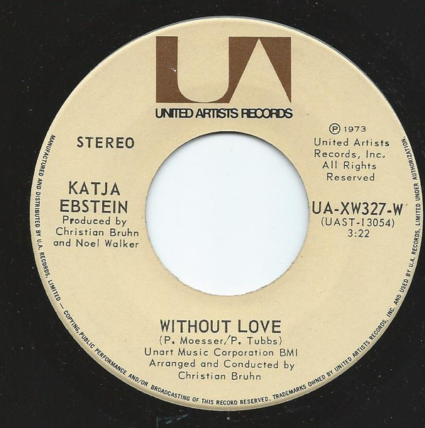 Katja Ebstein - The Star Of Mykonos / Without Love (7", Single) (Near Mint (NM or M-)) - Image 2