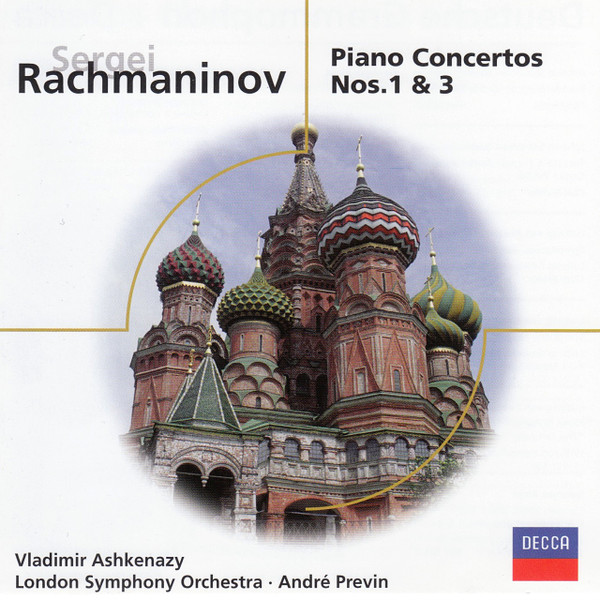 Sergei Vasilyevich Rachmaninoff - Vladimir Ashkenazy, London Symphony Orchestra, André Previn - Piano Concertos Nos. 1 & 3 (CD, Comp, RE) (Near Mint (NM or M-))