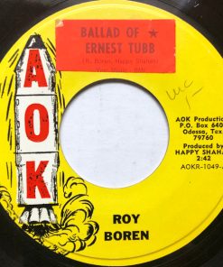 Roy Boren - The Ballad Of Ernest Tubb (7") (Very Good Plus (VG+))