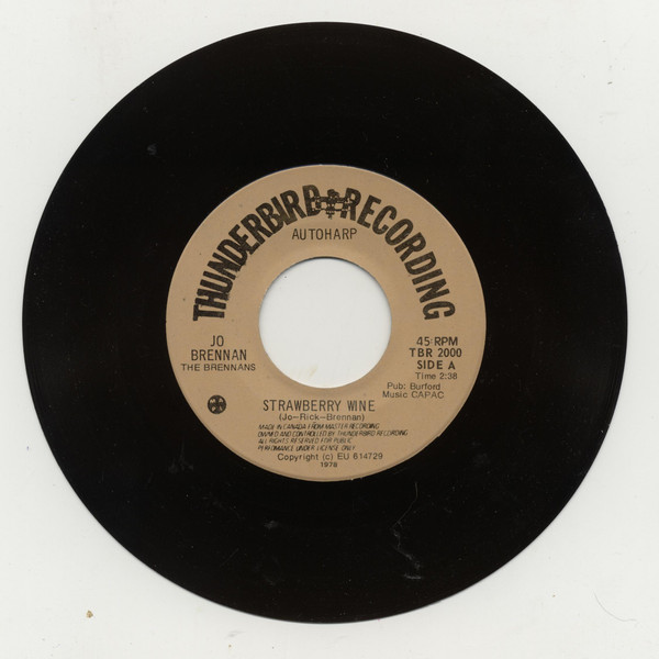 The Brennans - Strawberry Wine (7", Single) (Very Good Plus (VG+))