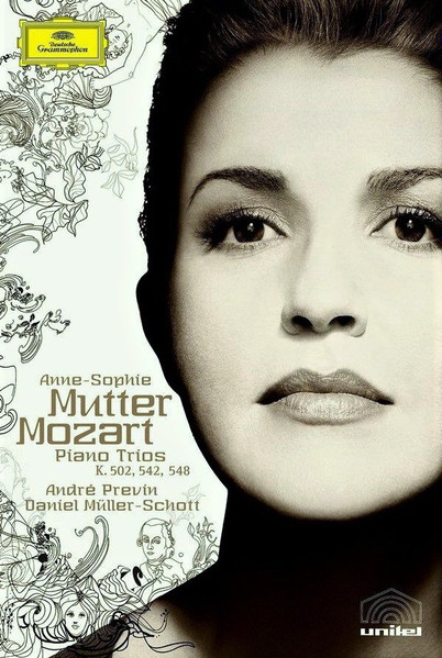 Wolfgang Amadeus Mozart - Anne-Sophie Mutter • André Previn • Daniel Müller-Schott - Piano Trios K. 502, 542, 548 (DVD-V, NTSC) (Near Mint (NM or M-))