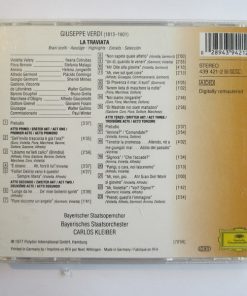 Alternative view of Giuseppe Verdi / Ileana Cotrubas, Placido Domingo, Sherrill Milnes, Bayerisches Staatsorchester, Carlos Kleiber - La Traviata Highlights (CD, RE) (Near Mint (NM or M-))