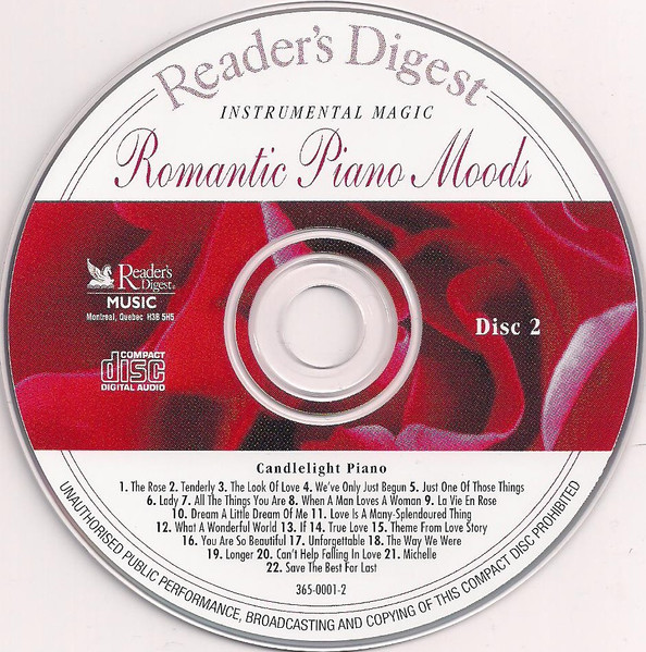 Various - Romantic Piano Moods (3xCD, Comp) (Near Mint (NM or M-)) - Image 4