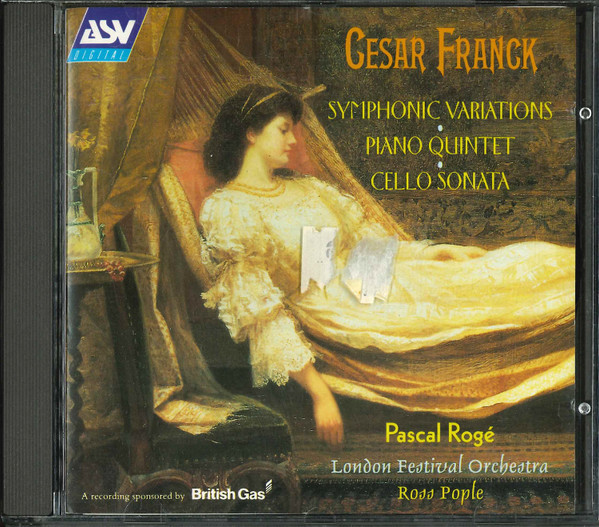 César Franck, Pascal Rogé, London Festival Orchestra, Ross Pople - Symphonic Variations • Piano Quintet • Cello Sonata (CD) (Near Mint (NM or M-))