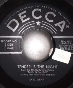 Earl Grant - Tender Is The Night (7", Single) (Very Good Plus (VG+))