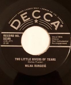 Wilma Burgess - Two Little Rivers Of Tears (7", Single) (Very Good Plus (VG+))