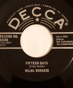 Alternative view of Wilma Burgess - Two Little Rivers Of Tears (7", Single) (Very Good Plus (VG+))