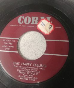 Debbie Reynolds - This Happy Feeling / Hillside In Scotland (7", Single) (Very Good Plus (VG+))