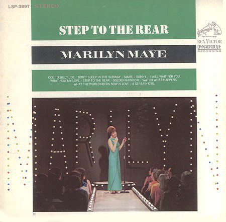 Marilyn Maye - Step To The Rear (LP, Album) (Mint (M))