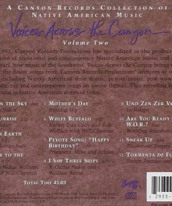 Alternative view of Various - Voices Across The Canyon: Volume Two (CD, Comp) (Mint (M))