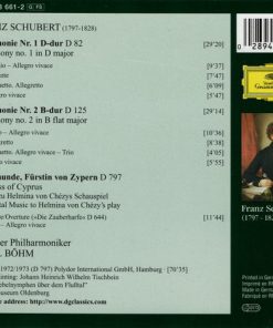 Alternative view of Franz Schubert, Berliner Philharmoniker, Karl Böhm - Symphonien 1 & 2 • Rosamunde: Ouvertüre (CD, Comp) (Near Mint (NM or M-))
