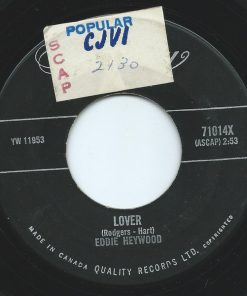 Alternative view of Eddie Heywood - If It's Sunny Sunday / Lover (7", Bla) (Near Mint (NM or M-))