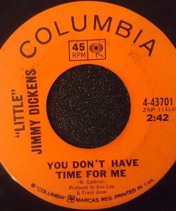 Alternative view of Little Jimmy Dickens - Who Licked The Red Off Your Candy / You Don't Have Time For Me (7", Single) (Very Good (VG))