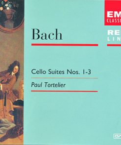Johann Sebastian Bach, Paul Tortelier - Cello Suites Nos. 1-3 (CD, RE, RM) (Near Mint (NM or M-))