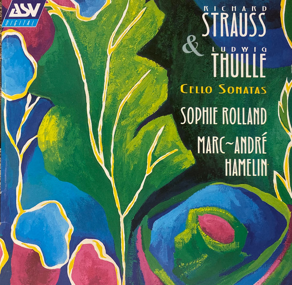 Richard Strauss & Ludwig Thuille – Sophie Rolland, Marc-André Hamelin - Cello Sonatas (CD, Album) (Near Mint (NM or M-))