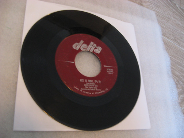 Cliff Davis And The Turbo-Jets - Let It Roll (Pt. I) / Let It Roll (Pt. II) (7", Single, Mono) (Near Mint (NM or M-)) - Image 2