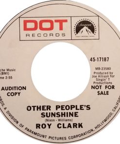 Alternative view of Roy Clark - Love Is Just A State Of Mind (7", Promo, Mon) (Very Good Plus (VG+))