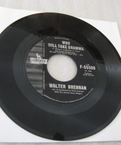 Alternative view of Walter Brennan - Mama Sang A Song (7", Single) (Very Good (VG))