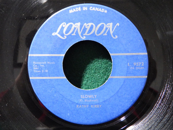 Kathy Kirby - (He's A) Big Man (7", Single) (Very Good Plus (VG+)) - Image 2