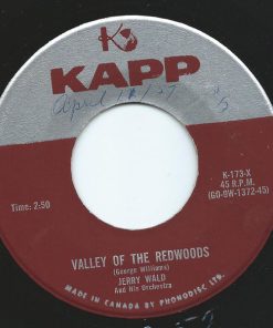 Alternative view of Jerry Wald And His Orchestra - Dancing Castanets / Valley Of The Redwoods (7") (Near Mint (NM or M-))