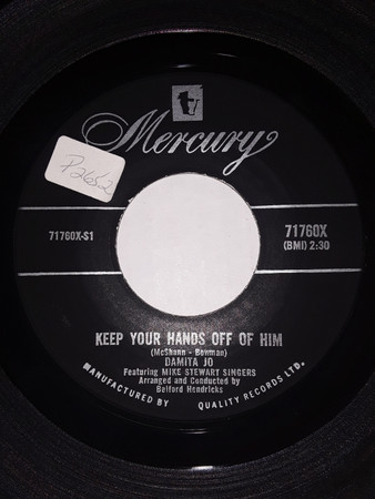 Damita Jo - Keep Your Hands Off Of Him (7") (Very Good Plus (VG+))