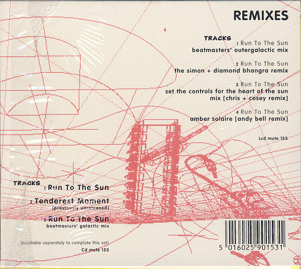 Erasure - Run To The Sun (Remixes) (CD, Single, Ltd, CD2) (Near Mint (NM or M-)) - Image 2