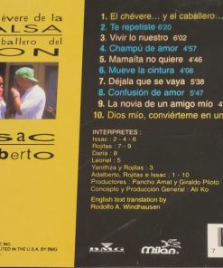 Alternative view of Issac Delgado, Adalberto Alvarez - El Chévere De La Salsa - El Caballero Del Son (CD, Album) (Near Mint (NM or M-))