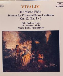Antonio Vivaldi, Bela Drahos, Pál Kelemen, Zsuzsa Pertis - Il Pastor Fido - Sonatas For Flute And Basso Continuo Op. 13, Nos. 1 - 6 (CD) (Near Mint (NM or M-))
