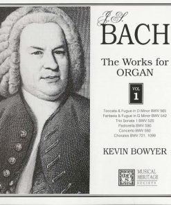 Johann Sebastian Bach, Kevin Bowyer - The Works For Organ Volume 1 (CD, Album, Club) (Near Mint (NM or M-))
