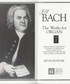 Johann Sebastian Bach, Kevin Bowyer - The Works For Organ, Vol 2 (CD, Album, Club) (Near Mint (NM or M-))