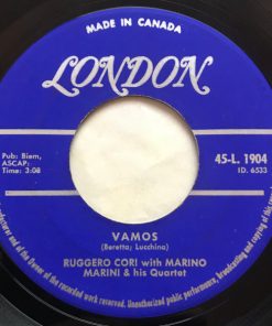 Ruggero Cori With Marino Marini Ed Il Suo Quartetto - Vamos / Guarda Che Luna (7") (Very Good Plus (VG+))