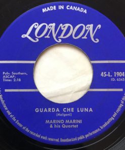 Alternative view of Ruggero Cori With Marino Marini Ed Il Suo Quartetto - Vamos / Guarda Che Luna (7") (Very Good Plus (VG+))