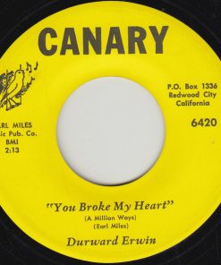 Alternative view of Durward Erwin - So Much - Too Much (7") (Very Good Plus (VG+))